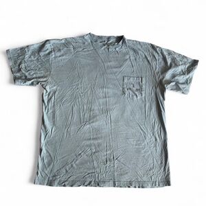 Local Boy Outfitters XL Camo Dog Pocket Tee - Distressed Blue